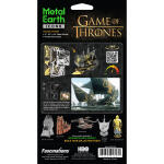 Metal Earth Game of Thrones Greyjoy Ship Silence