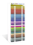 Ursus KARTONSCHRANK MIT 30 FÄCHERN 50x70CM