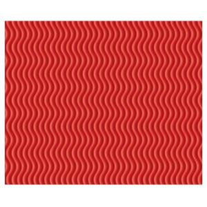 Ursus 3D-WELLPAPPE UNI 260G.50x70CM,RUBINROT