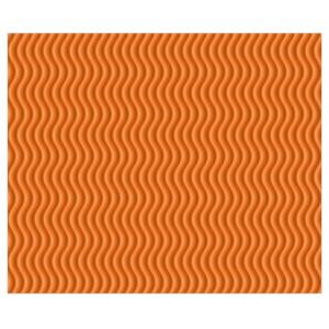 Ursus 3D-WELLPAPPE UNI 260G.50x70CM,ORANGE