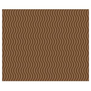 Ursus 3D-WELLPAPPE UNI 260G.50x70CM,MITTELBRAUN
