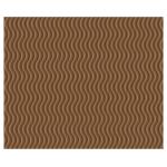 Ursus 3D-WELLPAPPE UNI 260G.50x70CM,MITTELBRAUN