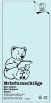 Ursus BRIEFUMSCHLÄGE DIN LANG,10ST.HELLBLAU
