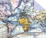 Ursus FOTOKARTON "MAPS"300G.22,7X32,7CM,WELT