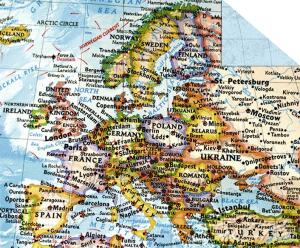 Ursus FOTOKARTON "MAPS"300G.22,7X32,7CM,EUROPA
