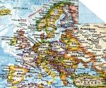 Ursus FOTOKARTON "MAPS"300G.22,7X32,7CM,EUROPA