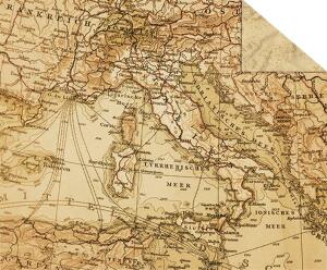 Ursus FOTOKARTON "MAPS"300G.22,7X32,7CM,SÜDOST-EUROPA