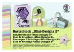 Ursus BASTELBLOCK "MINI DESIGNS 2"300G.24x34CM,18BL.