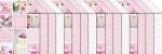 Ursus BASTELBLOCK "HOCHZEIT ROSE"300G.24x34CM,16BL.