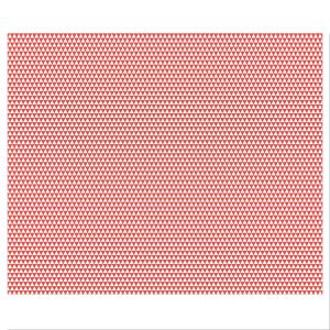 Ursus FOTOKARTON TRIANGEL"MINI"300G.49,5x68CM,ROT