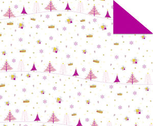Ursus FOTOKARTON "MAGIC CHRISTMAS"300G.A4,PINK