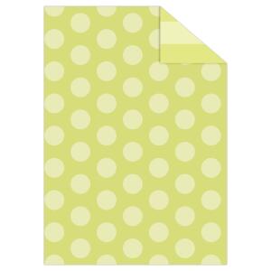 Ursus FOTOKARTON "DOTS&STRIPES"300G.A4,HELLGRÜN