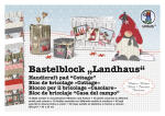 Ursus BASTELBLOCK LANDH. WINTER 300G.24x34CM,16BL.S