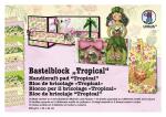 Ursus BASTELBLOCK "TROPICAL"300G.24x34CM,16BL.