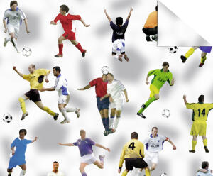 Ursus FOTOKARTON "FUSSBALL"300G.49,5x68CM,TEAM