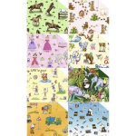 Ursus FOTOKARTON "KINDERLAND"300G.49,5x68CM,10BG.