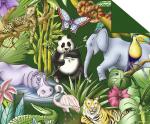 Ursus FOTOKARTON "KINDERLAND"300G.A4,DSCHUNGEL