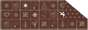 Ursus FOTOKARTON "COUN.CHRISTMAS"300G.49,5x68CM,BRAUN