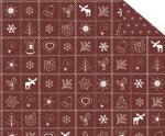 Ursus FOTOKARTON "COUN.CHRISTMAS"300G.A4,ROT