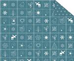 Ursus FOTOKARTON "COUN.CHRISTMAS"300G.A4,PETROL