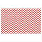 Ursus FOTOKARTON "CHEVRON-MINI"300G.A4,ROT
