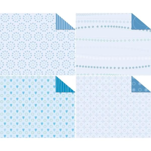 Ursus FOTOKARTON "JOLINE"BLAU,300G.49,5x68CM,10BG.