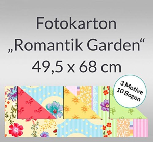 Ursus FOTOKARTON "ROMAN.GARDEN"300G.49,5x68CM,10BG.