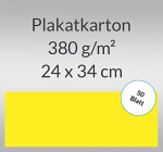 Ursus PLAKATKTN.380G.24x34CM,50BL.CITRONENGELB