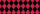 Ursus RAUTEN-TONP.130G.49,5x68CM,SCHWARZ/ROT