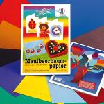 Ursus MAULBEERBAUMPAPIER 80G.50x70CM,10BG.10FARBEN
