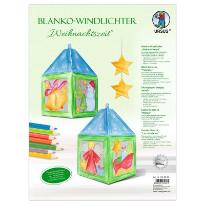 Ursus BLANKO-WINDLICHTER "WEIHNACHTSZEIT"