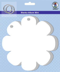 Ursus BLANKO ALBUM "BLUME" WEISS - MINI