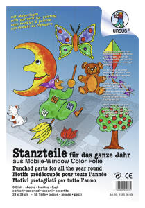 Ursus STANZT.WINDOW COLOR 23x33CM,50T.3BL.