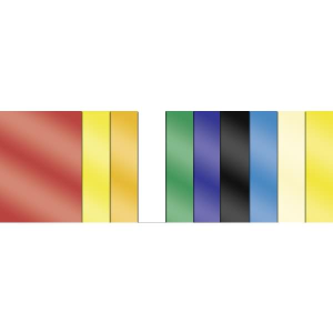 Ursus GLANZKTN.250G.35x50CM,20BL.10F.SORTIERT