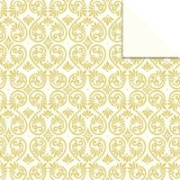 Ursus AURELIO STERN MADRAS 110G.20x20CM,CREME/GOLD