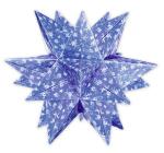 Ursus AURELIO STERN GLORIA 110G.20x20CM,BLAU/SILBER