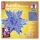 Ursus AURELIO STERN GLORIA 110G.20x20CM,BLAU/SILBER