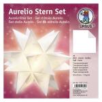 Ursus AURELIO STERN TRANSP.115G.20x20CM,33BL.WEISS