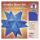 Ursus AURELIO STERN TRANSP.115G.20x20CM,33BL.BLAU
