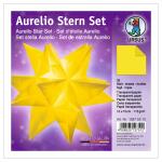 Ursus AURELIO STERN TRANSP.115G.15x15CM,33BL.GELB