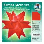 Ursus AURELIO STERN TRANSP.115G.15x15CM,33BL.ROT