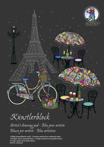 Ursus SONDEREDITIONS-KÜNSTLERBLOCK 290G.A4,10BL.WEIß