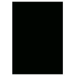 Ursus WABENPAPIER UNI 34,5x49,5CM,1BL.SCHWARZ