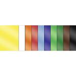 Ursus GLANZPAPIER GUM.80G.35x50CM,50BL.10FARBEN SORT.