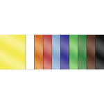 Ursus GLANZPAPIER GUM.80G.35x50CM,50BL.10FARBEN SORT.