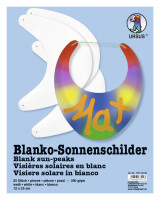 Ursus BLANKO-SONNENSCHILDER 12x25CM,25STÜCK,WEISS