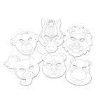 Ursus BLANKO-MASKEN "ZOOTIERE"