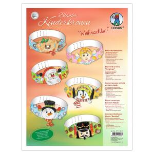 Ursus BLANKO-KINDERKRONEN "WEIHNACHTEN"