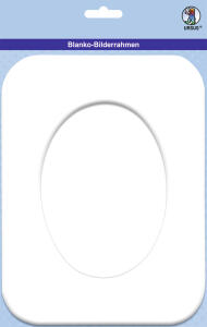 Ursus BLANKO-BILDERRAHMEN "OVAL"