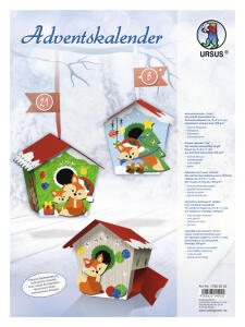 Ursus ADVENTSKALENDER FUCHS